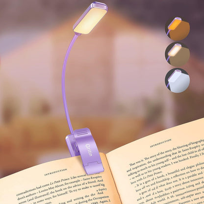 Minimalist Household LED Rechargeable Book Light – Portable Reading Lamp