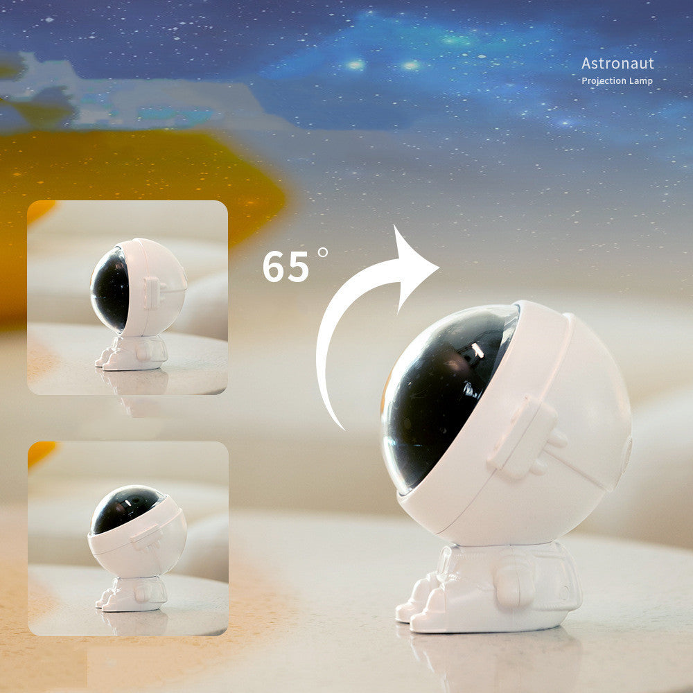 Galaxy Star Projector – Astronaut Starry Sky Night Light for Kids & Home Décor
