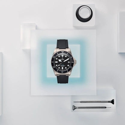 Unworn,  Pelagos Ultra, Grade 2 and Grade 5 Titanium, 43Mm, Ref# M2543C1A7NU-0001, Box and Papers