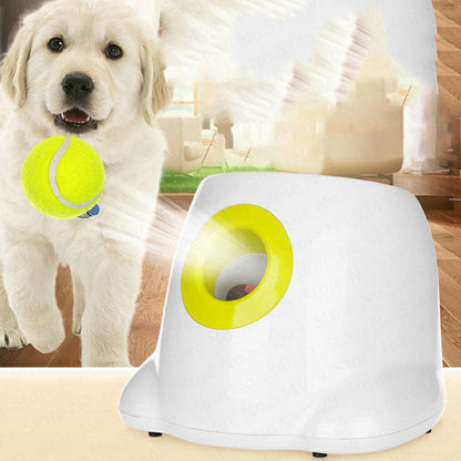 Dog Pet Automatic Interactive Ball Launcher – Smart Fetch Machine for Active Dogs