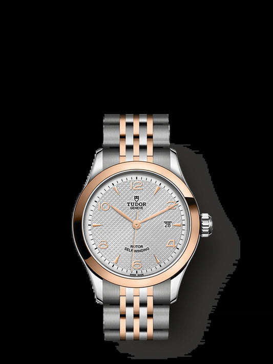 1926, Stainless Steel and 18K Rose Gold, 28Mm, Ref# M91351-0001