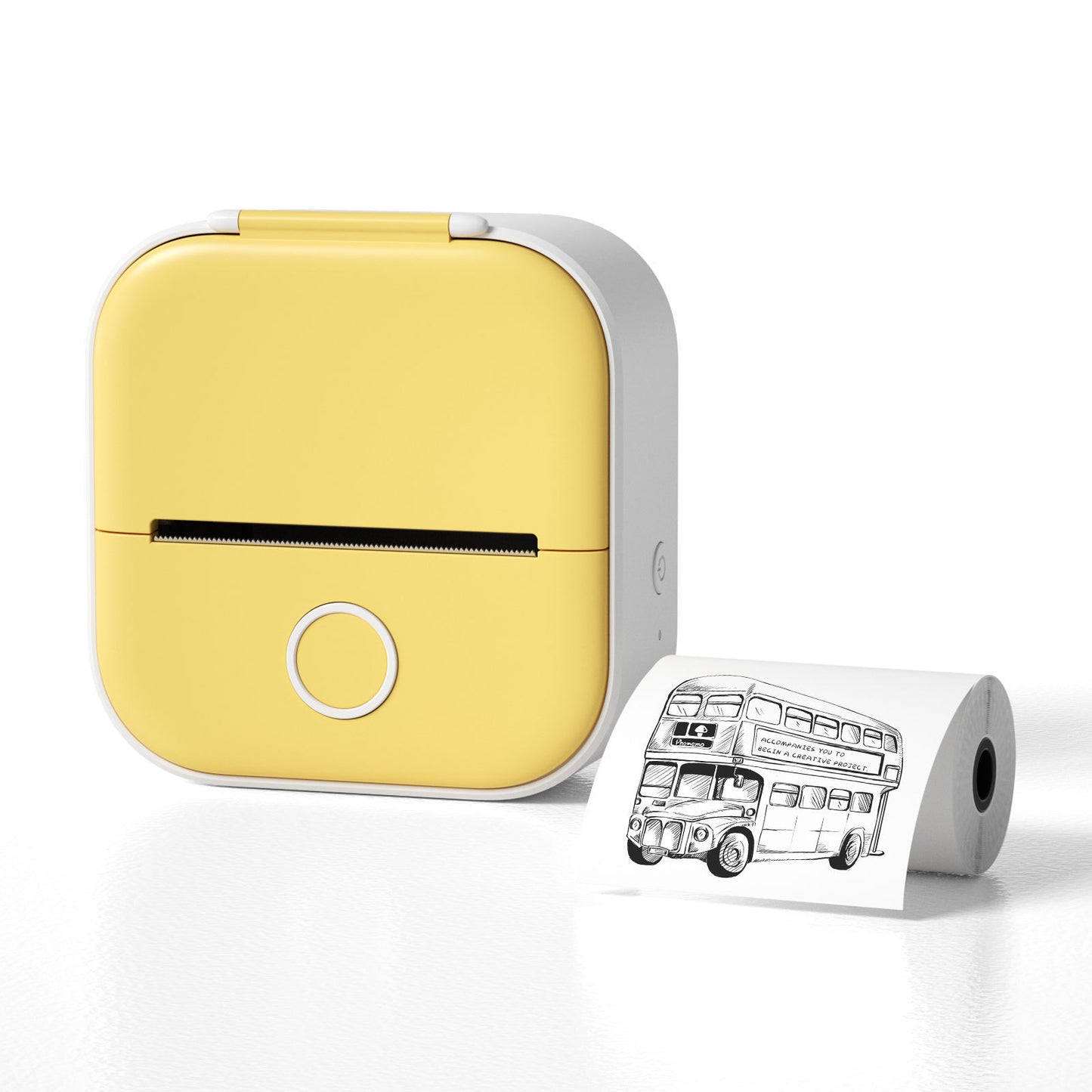 Portable Mini Thermal Label Printer – Bluetooth-Compatible Home & Photo Printer