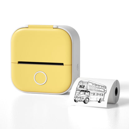 Portable Mini Thermal Label Printer – Bluetooth-Compatible Home & Photo Printer