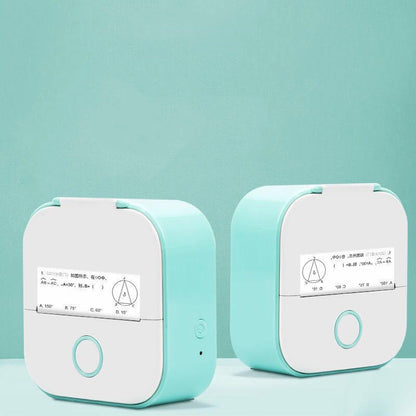 Portable Mini Thermal Label Printer – Bluetooth-Compatible Home & Photo Printer