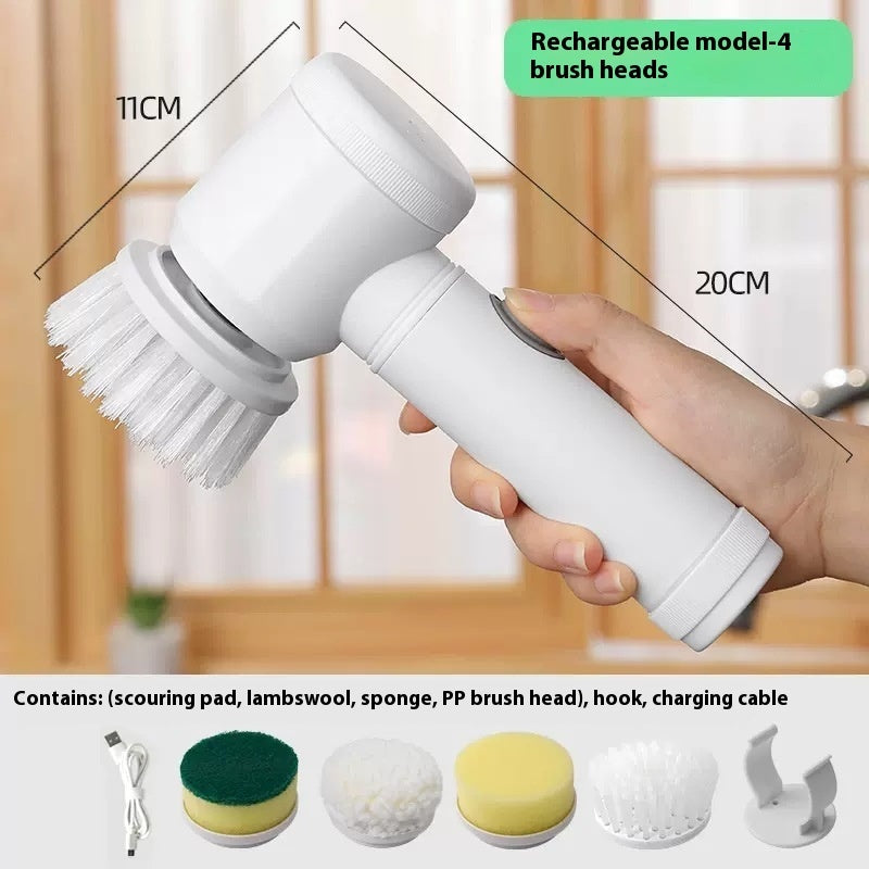 Household Multi-function Handheld Electric Cleaning Brush