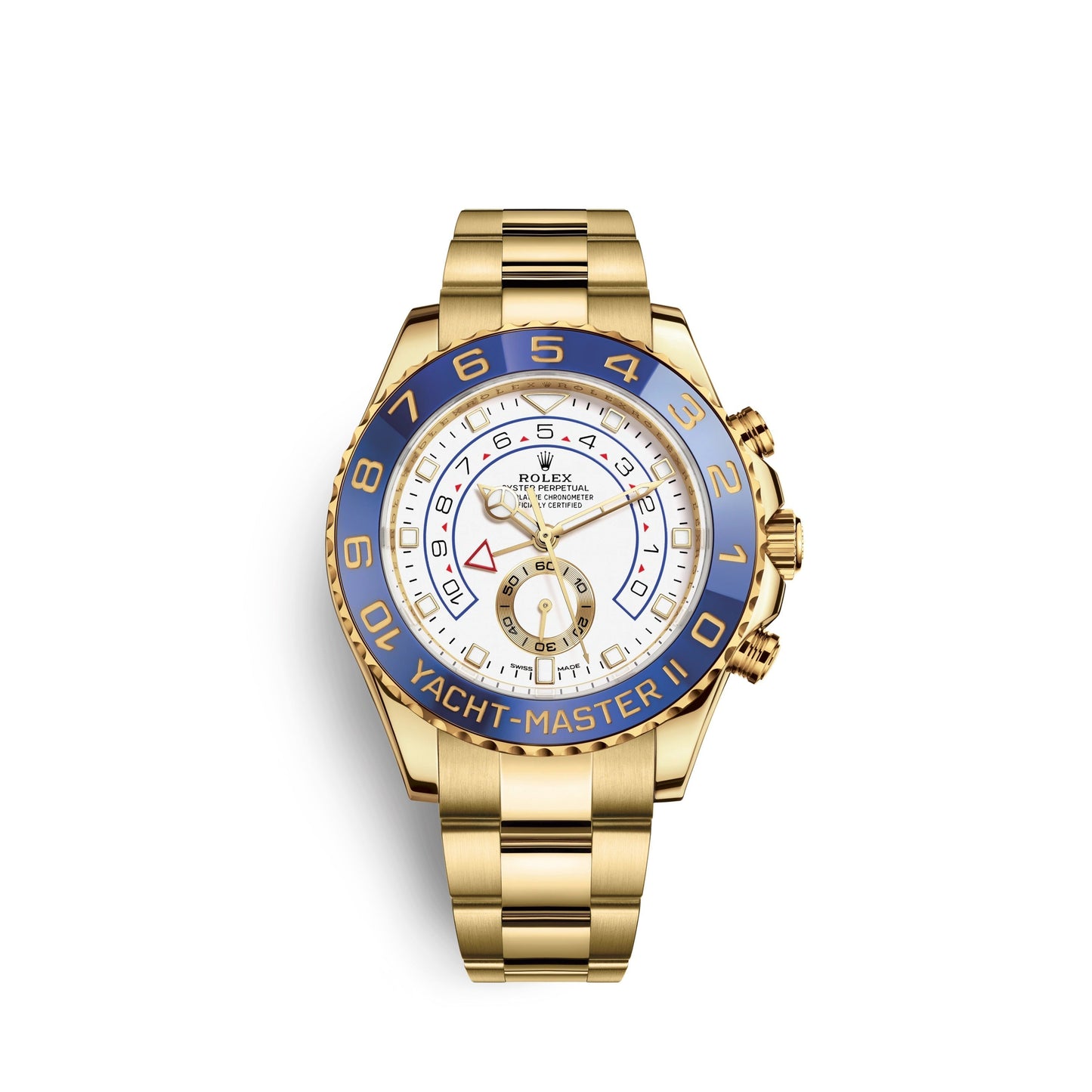 Yacht-Master II, 18K Yellow Gold, 44Mm, Ref# 116688-0002