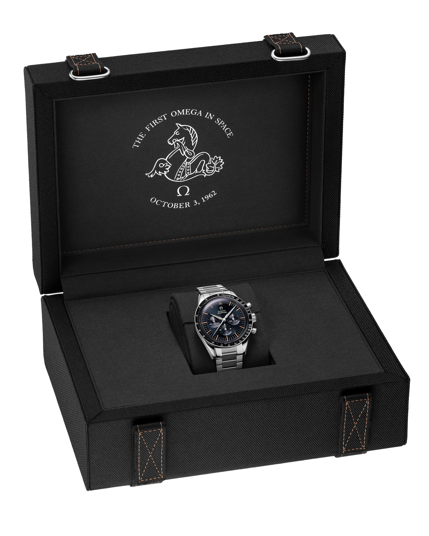 Unworn,  Speedmaster First  in Space, Co-Axial Chronograph, 39,7Mm, Ref# 310.30.40.50.06.001, Box and Papers