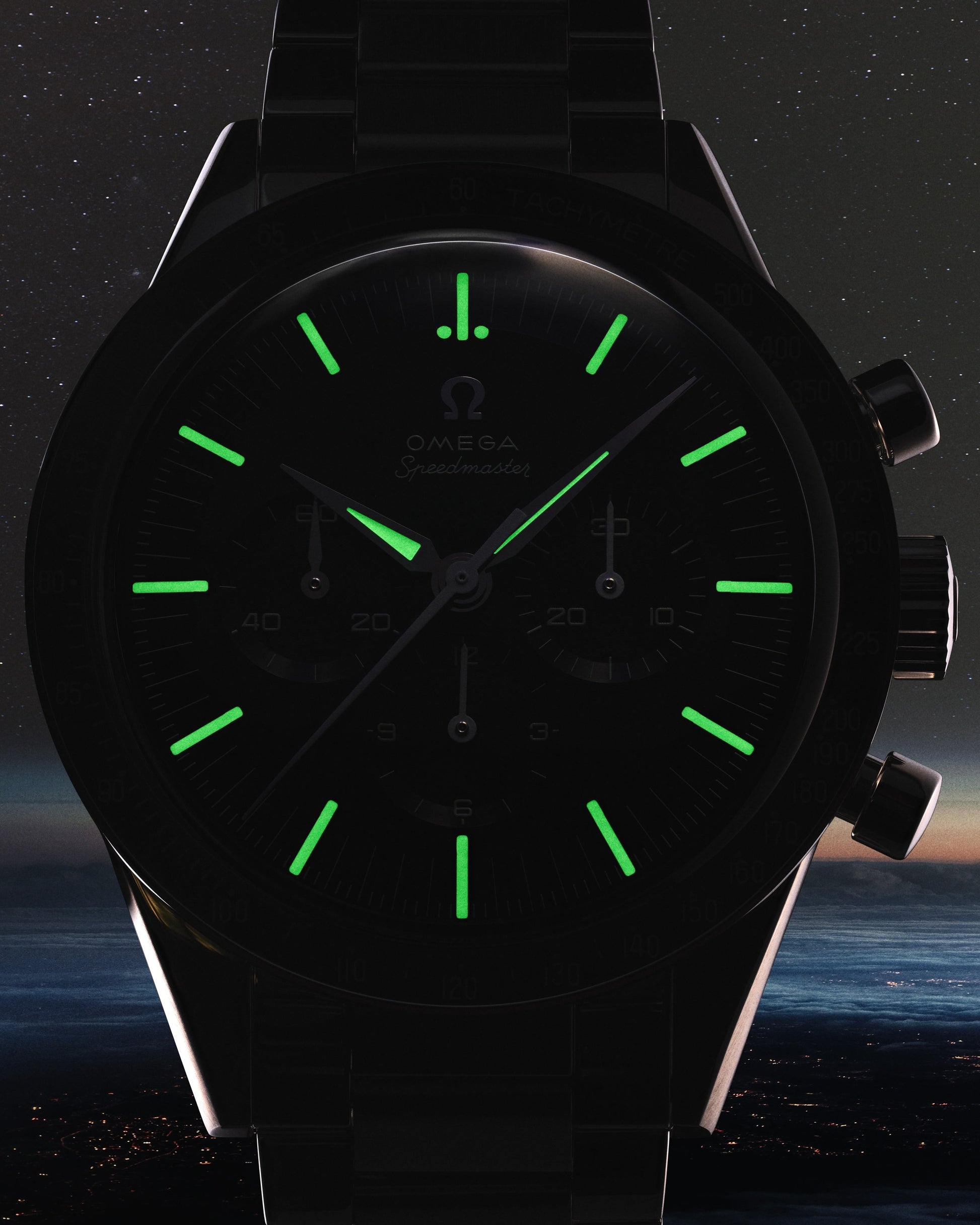 Unworn,  Speedmaster First  in Space, Co-Axial Chronograph, 39,7Mm, Ref# 310.32.40.50.06.002, Box and Papers