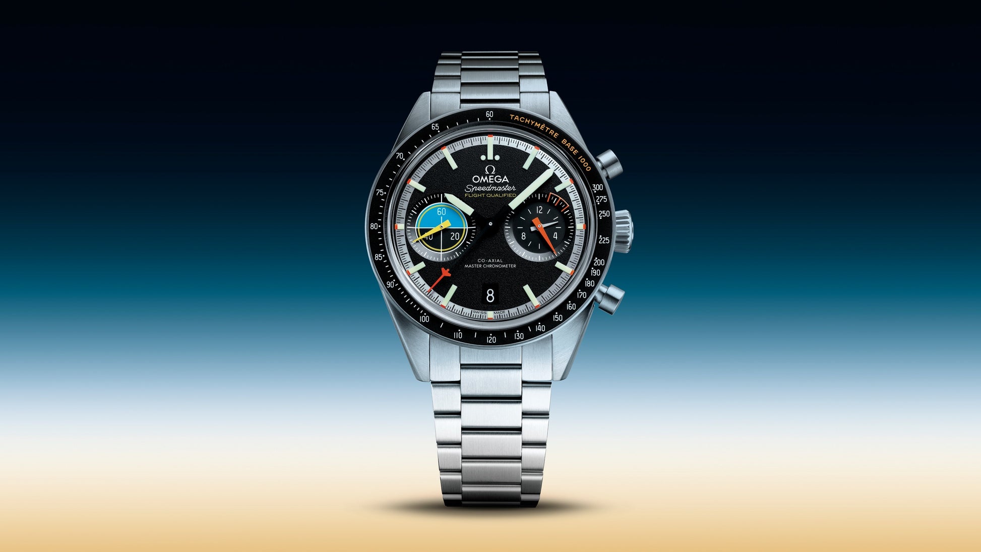 Unworn,  Speedmaster Pilot, Stainless Steel, Chronograph, 40.85 Mm, Ref# 332.10.41.51.01.002, Box and Papers