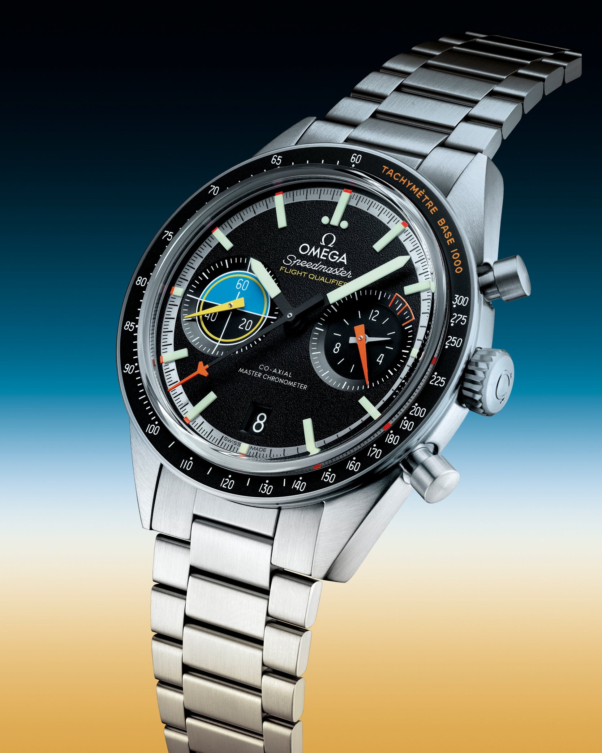 Unworn,  Speedmaster Pilot, Stainless Steel, Chronograph, 40.85 Mm, Ref# 332.10.41.51.01.002, Box and Papers